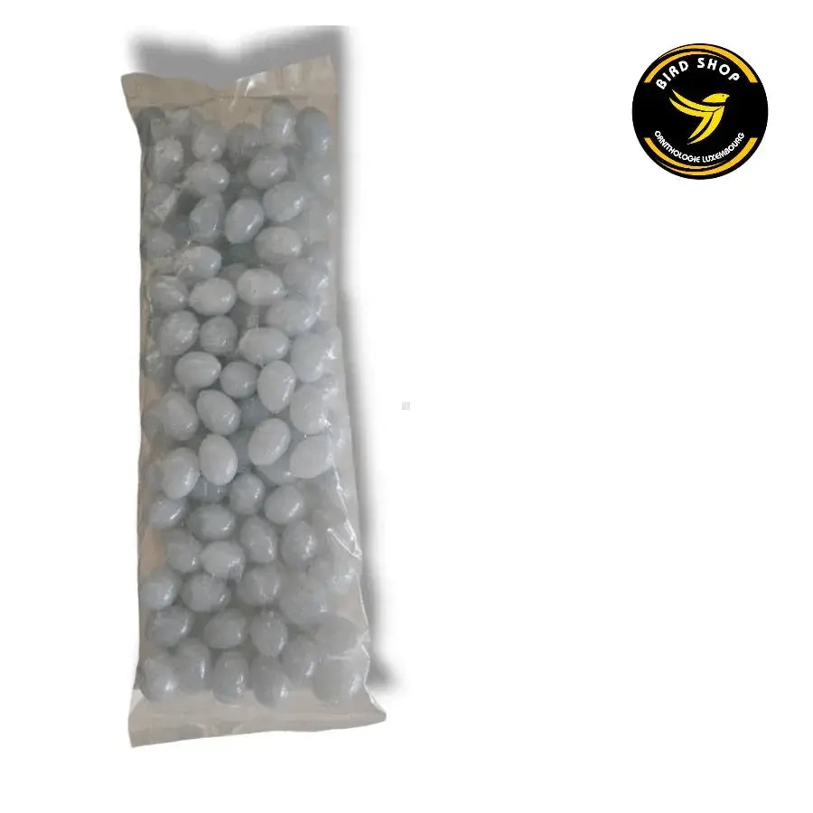 100 Oeufs factices pour Canaris - BIRD SHOP ORNITHOLOGIE LUXEMBOURG S.A.R.L-S