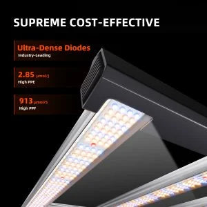 2025 Spider Farmer® G4500 320W WiFi & Bluetooth App-controlled LED Grow Light Full Spectrum Dimmable Pflanzenlampe, pour tente de culture 70x140cm SPIDER FARMER