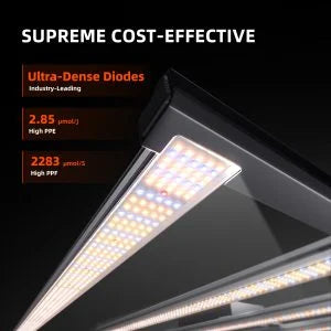 2025 Spider Farmer® G8600 800W WiFi & Bluetooth Lampe de culture LED contrôlée par l’application Spectre complet Dimmable Pflanzenlampe, pour tente de culture 120x120cm - 150x150cm SPIDER FARMER