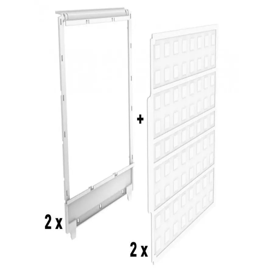 Système de jonction pour les cages de 58cm - 2GR - BIRD SHOP ORNITHOLOGIE LUXEMBOURG
