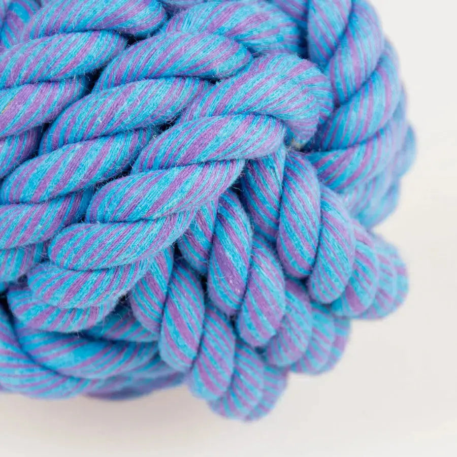 'are you knots' balle avec boucle bleu 20x6x6cm - BIRD SHOP ORNITHOLOGIE LUXEMBOURG