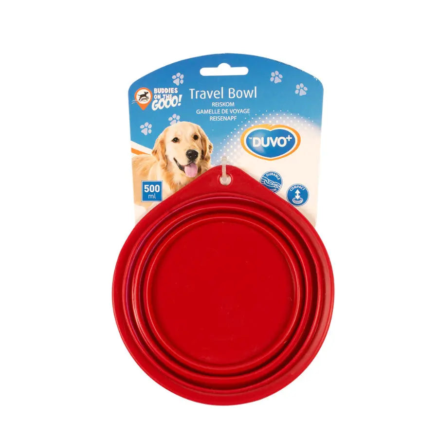 Gamelle de voyage en silicone 500ml - 14CM - BIRD SHOP ORNITHOLOGIE LUXEMBOURG