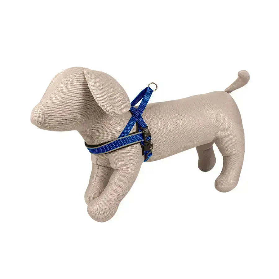 Explor east harnais nylon bleu 80-100cm/25mm - BIRD SHOP ORNITHOLOGIE LUXEMBOURG