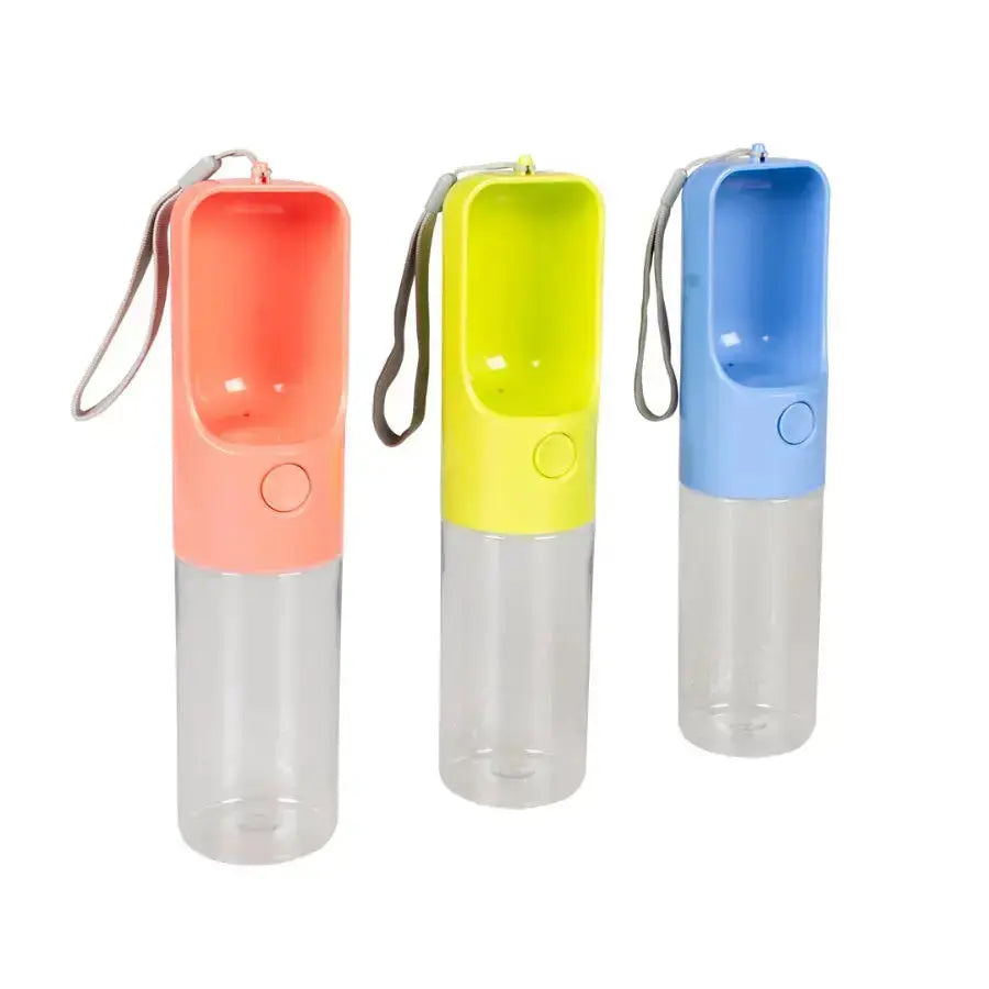 Bouteille d'eau bleu 450ml - 28,5x6,5x6,5 - BIRD SHOP ORNITHOLOGIE LUXEMBOURG