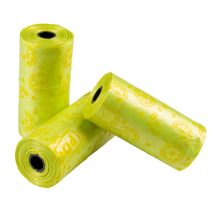 Sacs ramasse-crottes spice lime citron vert 8x - BIRD SHOP ORNITHOLOGIE LUXEMBOURG