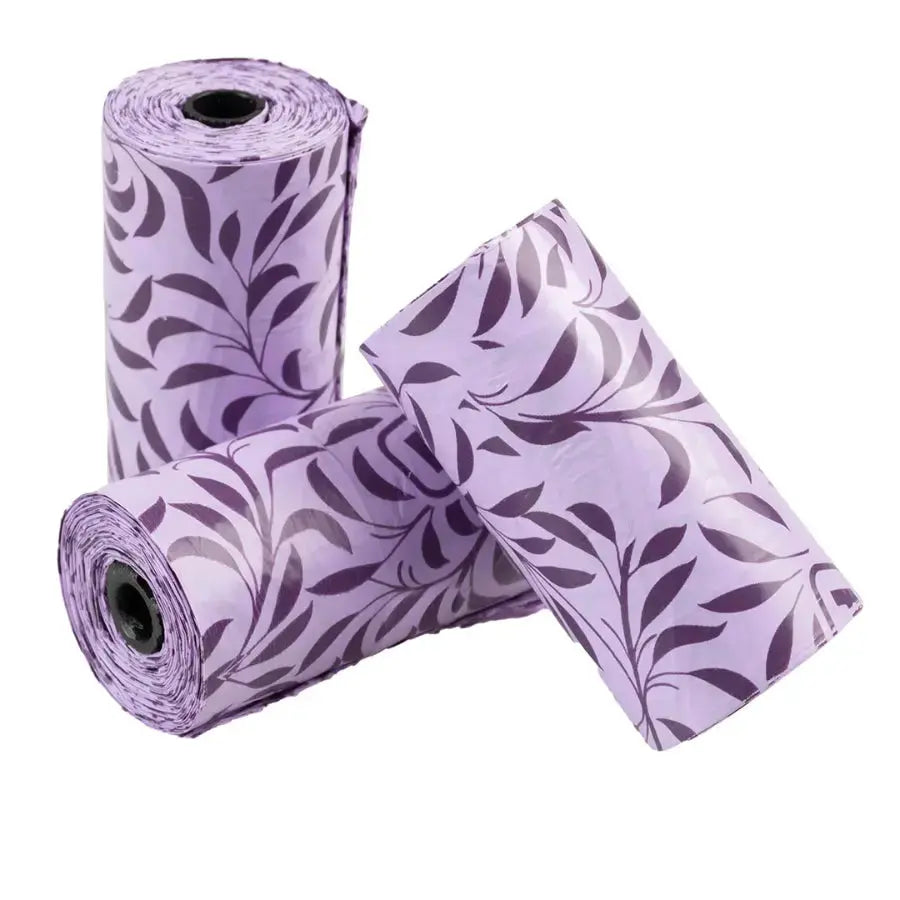 Sacs ramasse-crottes spice lavande mauve 8x - BIRD SHOP ORNITHOLOGIE LUXEMBOURG
