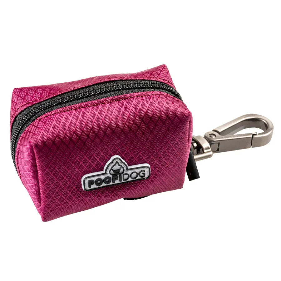 Distributeur sacs ramasse-crottes nylon mauve - BIRD SHOP ORNITHOLOGIE LUXEMBOURG