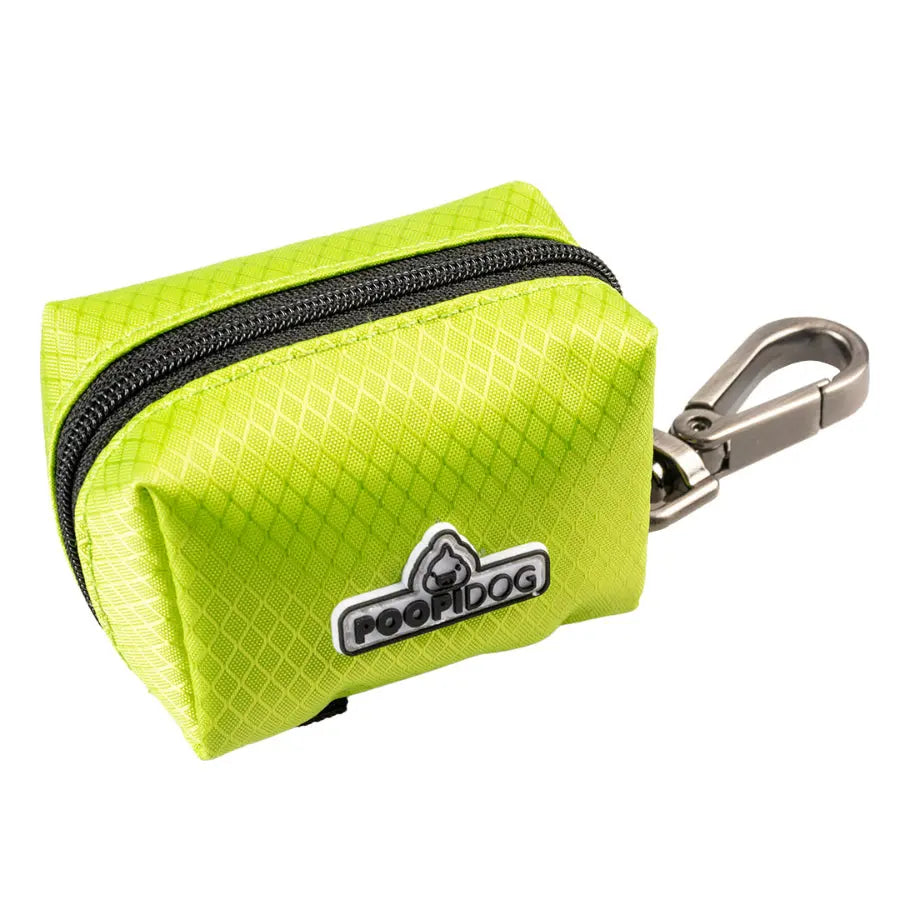Distributeur sacs ramasse-crottes nylon vert - BIRD SHOP ORNITHOLOGIE LUXEMBOURG