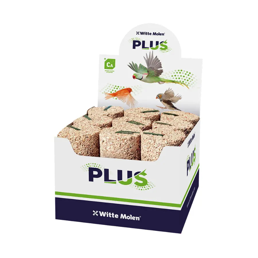Plus minéral block petit fin 5x5x5cm / par pièce - BIRD SHOP ORNITHOLOGIE LUXEMBOURG