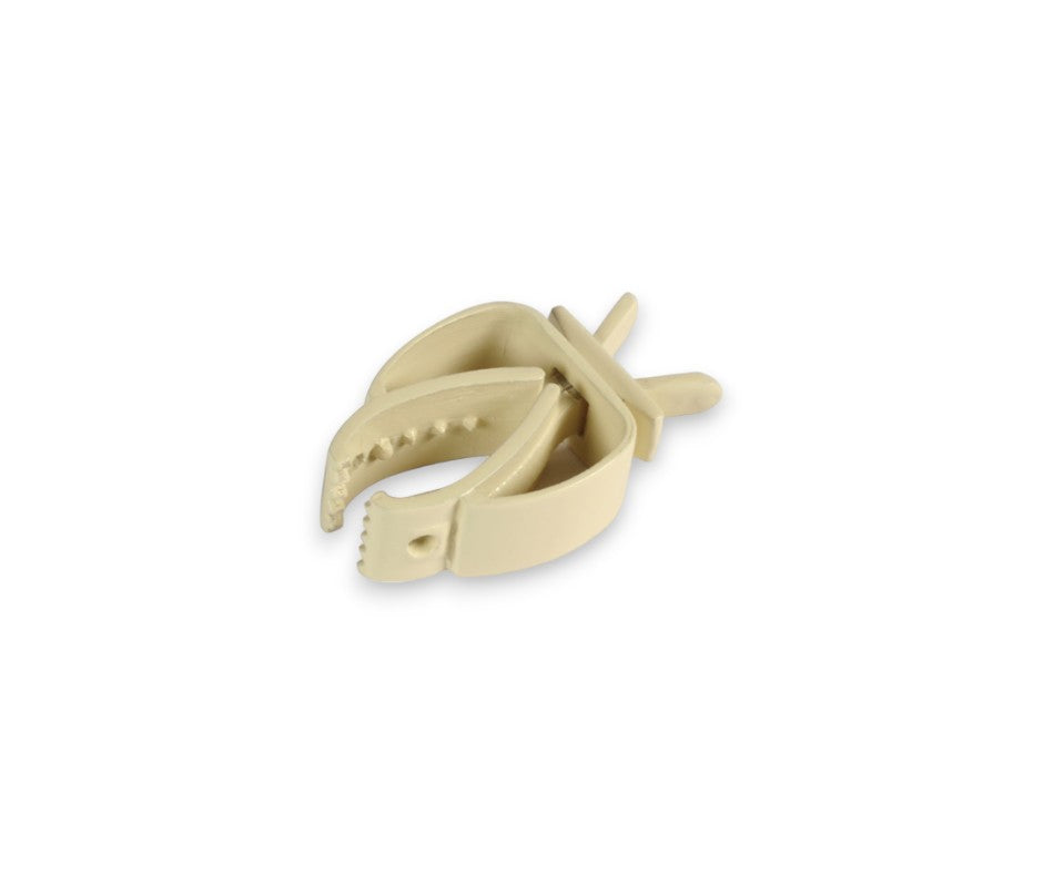 Pince Sépia PVC Blanc – Fixation Os de Seiche & Millet pour Cage OST