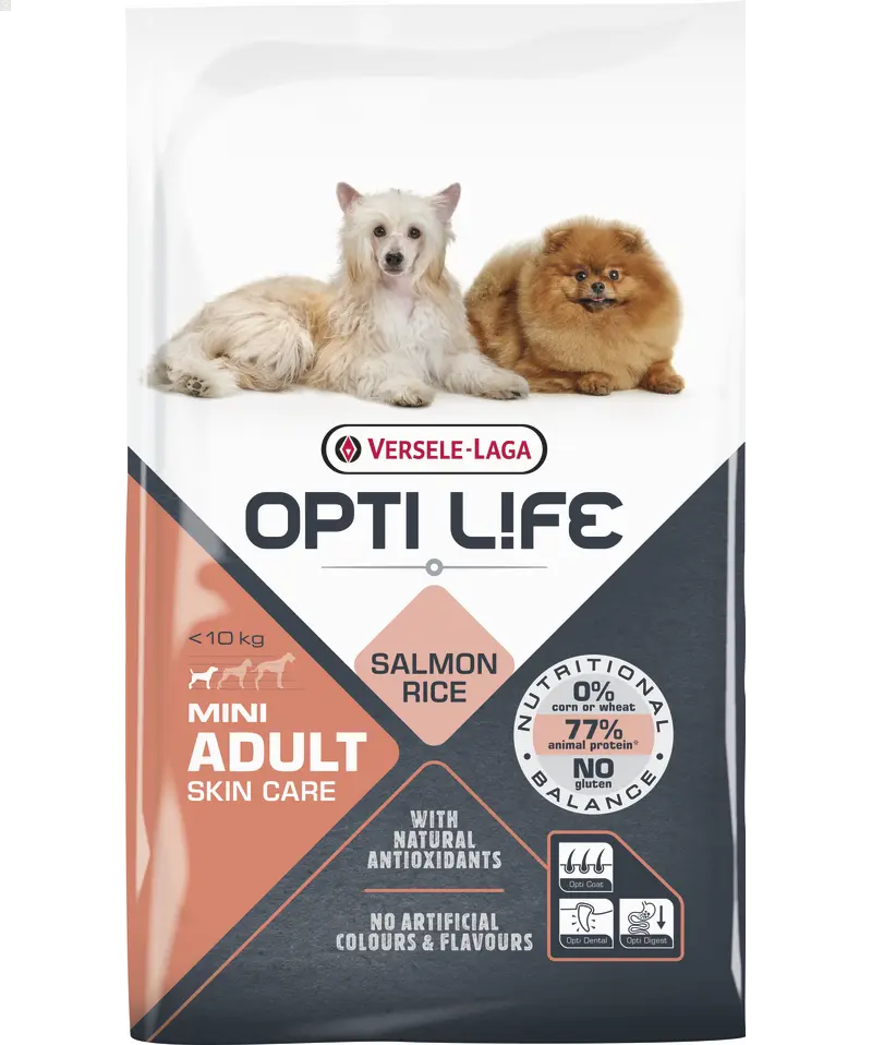 Adult Skin Care Mini - petits chiens - Saumon 2,5kg - Opti Life Versele-Laga
