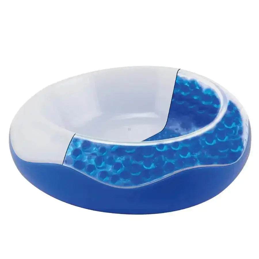 Bol de refroidissement blanc/bleu 1500ml - L - Ø29cm - BIRD SHOP ORNITHOLOGIE LUXEMBOURG S.A.R.L-S