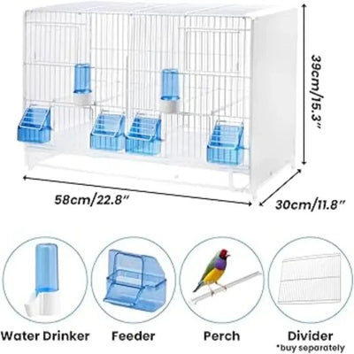 Cage d'élevage 2GR ART.326/SC - BIRD SHOP ORNITHOLOGIE LUXEMBOURG S.A.R.L-S