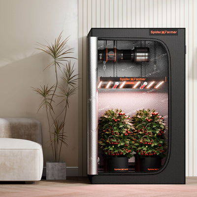 Spider Farmer® GlowR80 80W Deep Red Spectrum 660nm Lampe de croissance LED supplémentaire pour plantes d’intérieur,Lampe de culture suspendue pour plantes de serre hydroponiques Semis Veg SPIDER FARMER