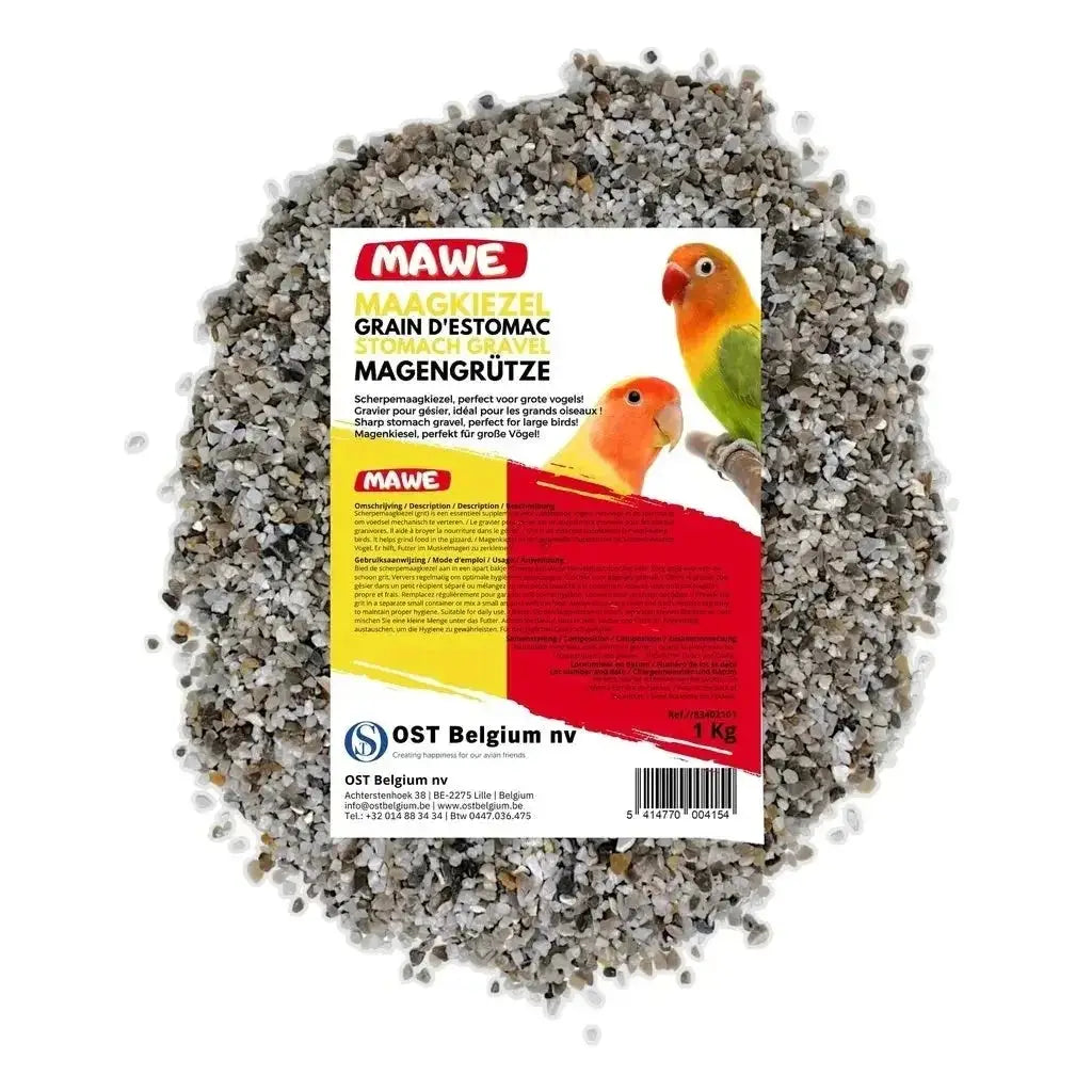 Gravier d'estomac pour les grands oiseaux - BIRD SHOP ORNITHOLOGIE LUXEMBOURG S.A.R.L-S