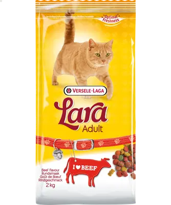 LARA Adult Goût de Bœuf 2 KG Versele-Laga