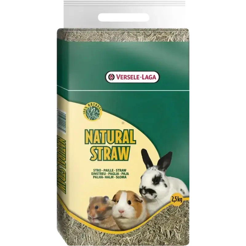 Natural Straw Paille 2,5kg - Versele-Laga - BIRD SHOP ORNITHOLOGIE LUXEMBOURG S.A.R.L-S