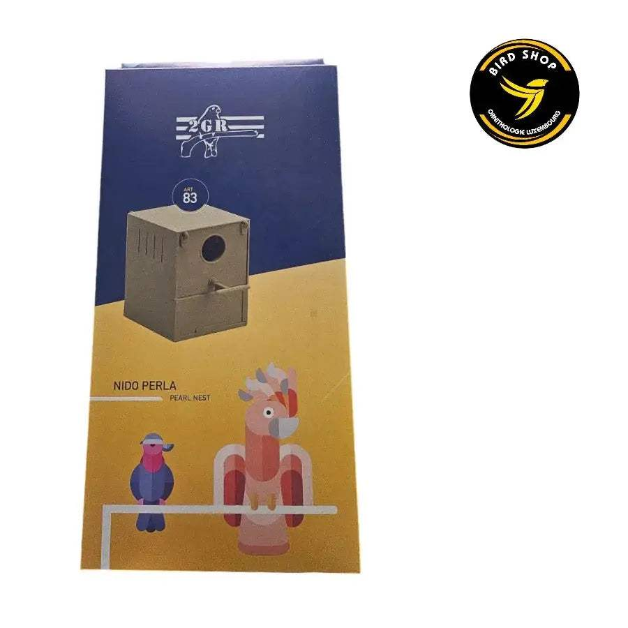 Nid Perle - 12 x 13 x 16h cm - 2GR - BIRD SHOP ORNITHOLOGIE LUXEMBOURG S.A.R.L-S
