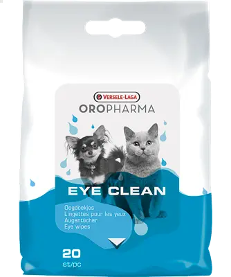 Oropharma Eye Clean 20 pièces - Lingettes humides pour les yeux Versele-Laga