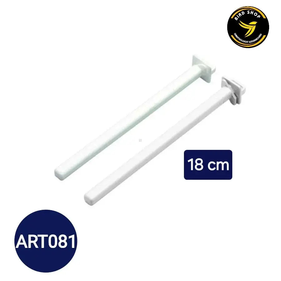 Perchoir 18 cm 2GR pour oiseaux, robuste et confortable, idéal cages et décoration intérieure