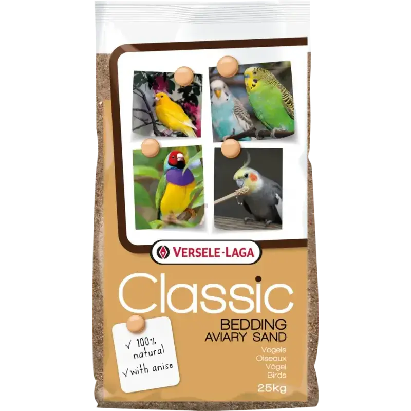Prestige Fond de cage Economic brun 25kg - BIRD SHOP ORNITHOLOGIE LUXEMBOURG S.A.R.L-S