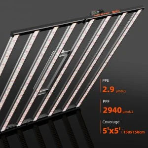 Nouveau Spider Farmer SE1000W LED Grow Light Samsung LM301H EVO Pflanzenlampe Commercial Vertical Growing Bluetooth & WiFi Smart APP Control SPIDER FARMER