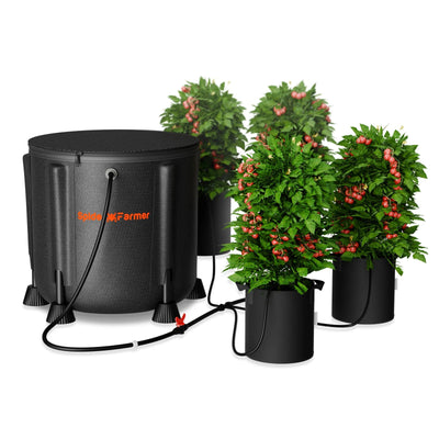 Spider Farmer Système d’irrigation goutte à goutte automatique pour plantes Pompe à eau avec 8 émetteurs de goutte à goutte SPIDER FARMER