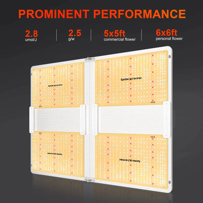 2025 Spider Farmer® SF7000 650W Pliable LED Pflanzenlampe SPIDER FARMER