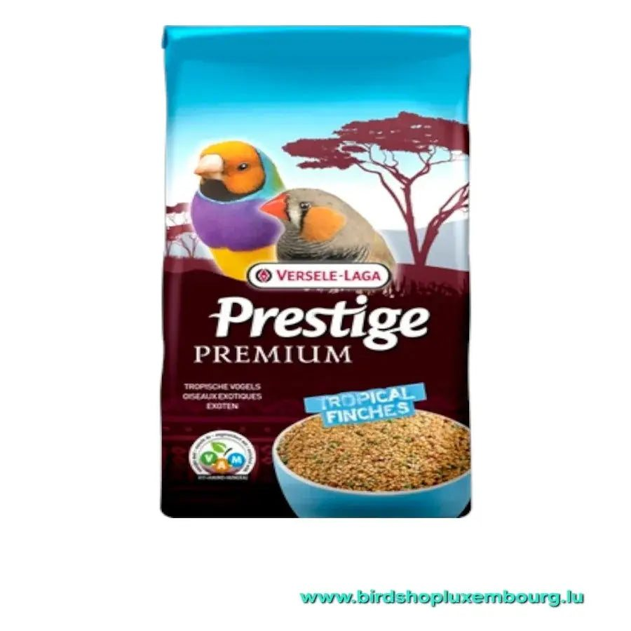 Sac de 20 kg de graines Versele Laga Prestige Premium pour pinsons tropicaux riche en vitamines et nutriments
