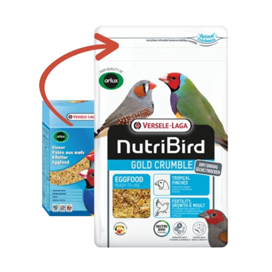 Pâtée Sèche Oiseaux Exotiques - 1kg - BIRD SHOP ORNITHOLOGIE LUXEMBOURG S.A.R.L-S