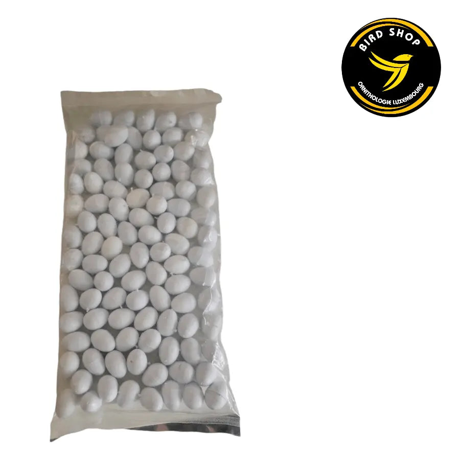 100 Oeufs factices pour exotiques - BIRD SHOP ORNITHOLOGIE LUXEMBOURG