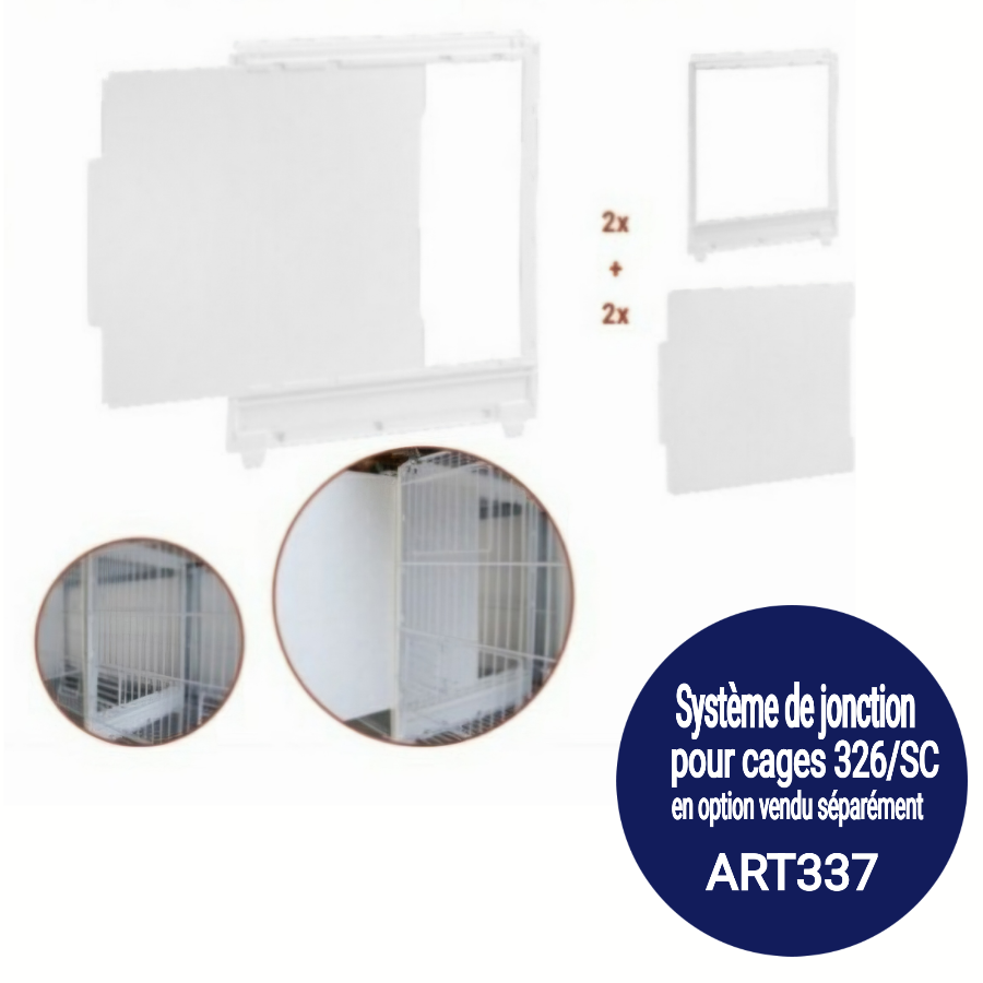 Cage d'élevage 2GR ART.326/SC - BIRD SHOP ORNITHOLOGIE LUXEMBOURG