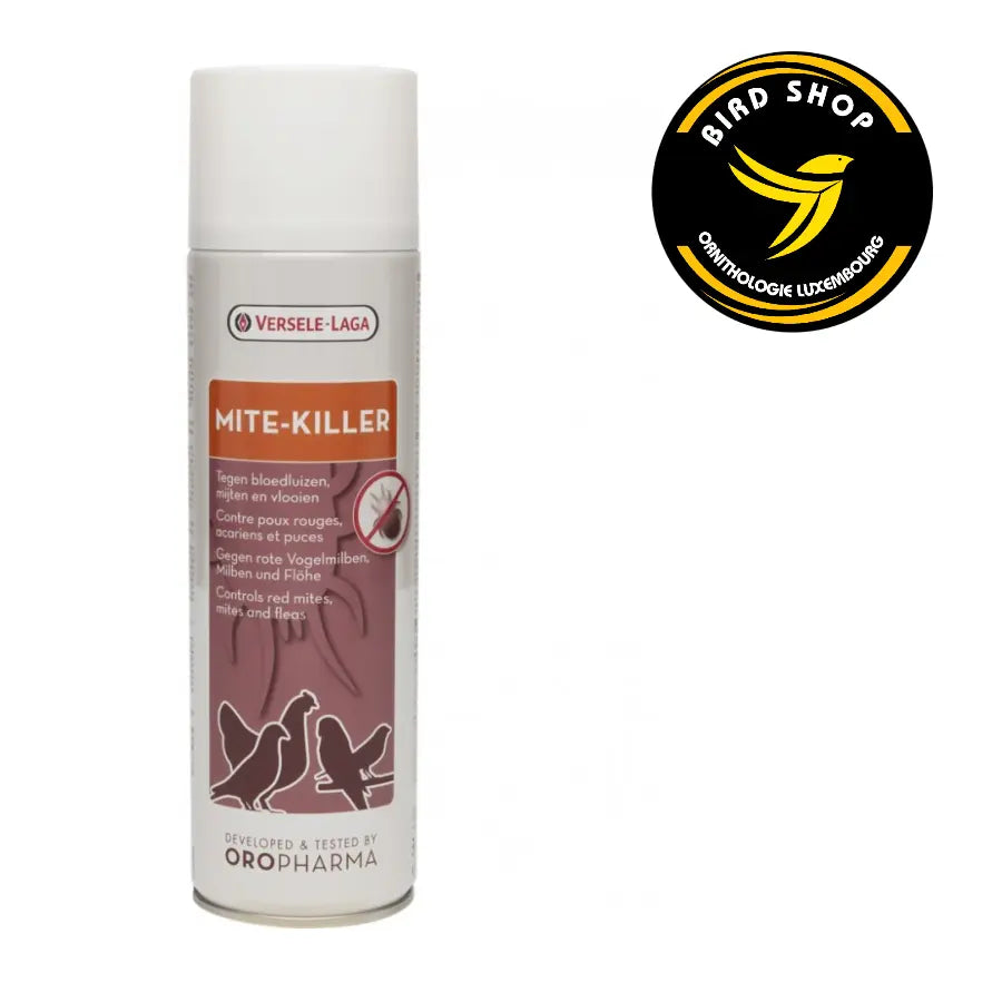 Mite-Killer 500ml - Contre le poux rouges - BIRD SHOP ORNITHOLOGIE LUXEMBOURG