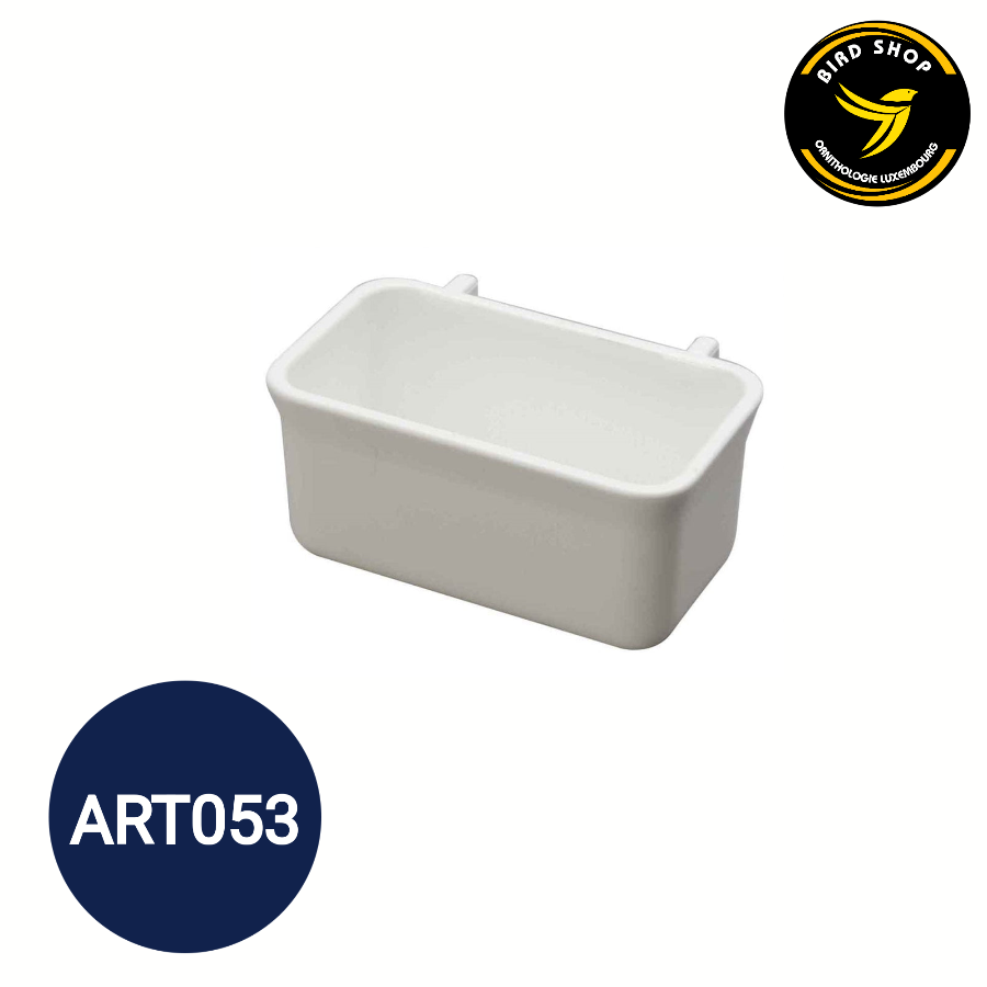 Mangeoire Parma 9 x 5 x 4,4h cm - 2GR - BIRD SHOP ORNITHOLOGIE LUXEMBOURG