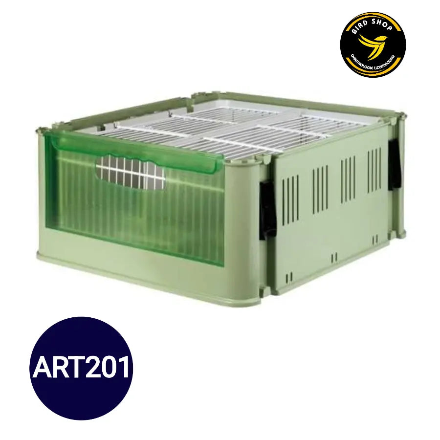 Box de transport TINO avec séparation - 38x39x18 cm - 2GR - BIRD SHOP ORNITHOLOGIE LUXEMBOURG