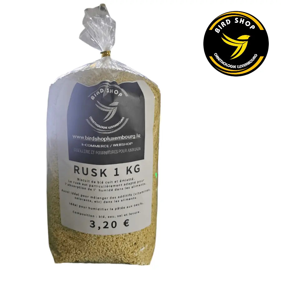 Rusk 1 KG - BIRD SHOP ORNITHOLOGIE LUXEMBOURG