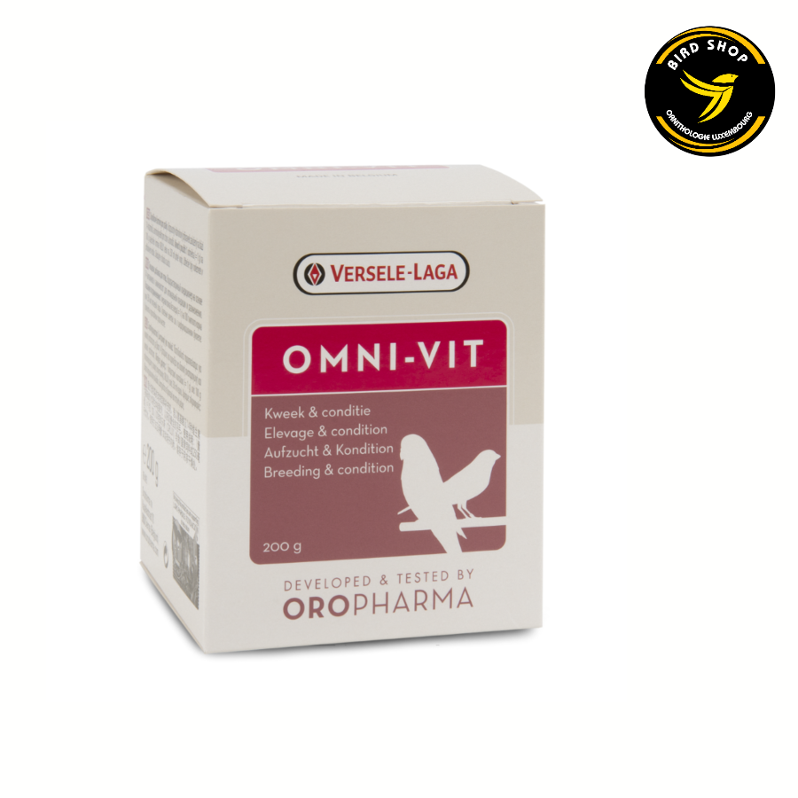 Omni-Vit 200gr - BIRD SHOP ORNITHOLOGIE LUXEMBOURG