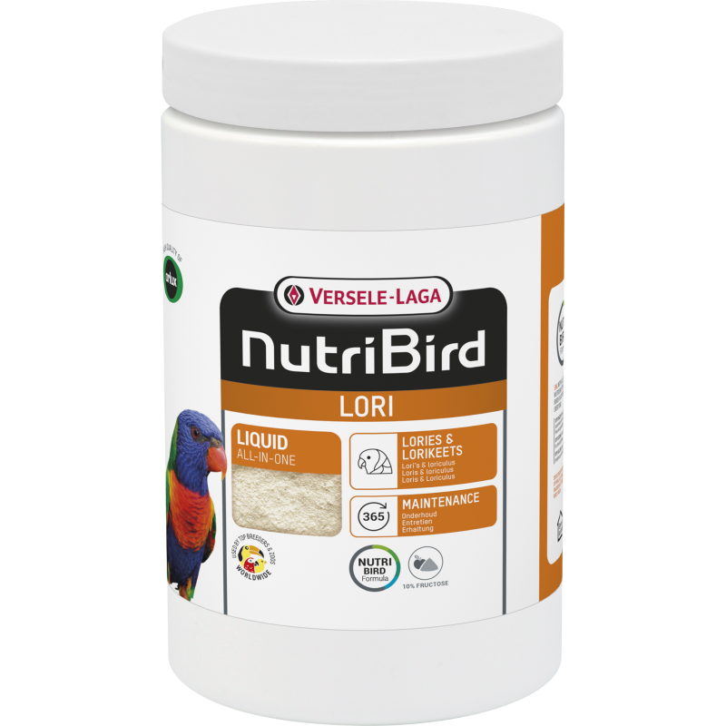 Lori Aliment complet pour oiseaux loris et loriculus 700gr - Nutribird Versele-Laga