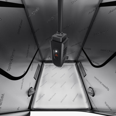 2025 Spider Farmer Genius Grow System SensorPro Set avec capteur CO₂ et compteur PAR - idéal pour optimiser les tentes et les salles de culture SPIDER FARMER