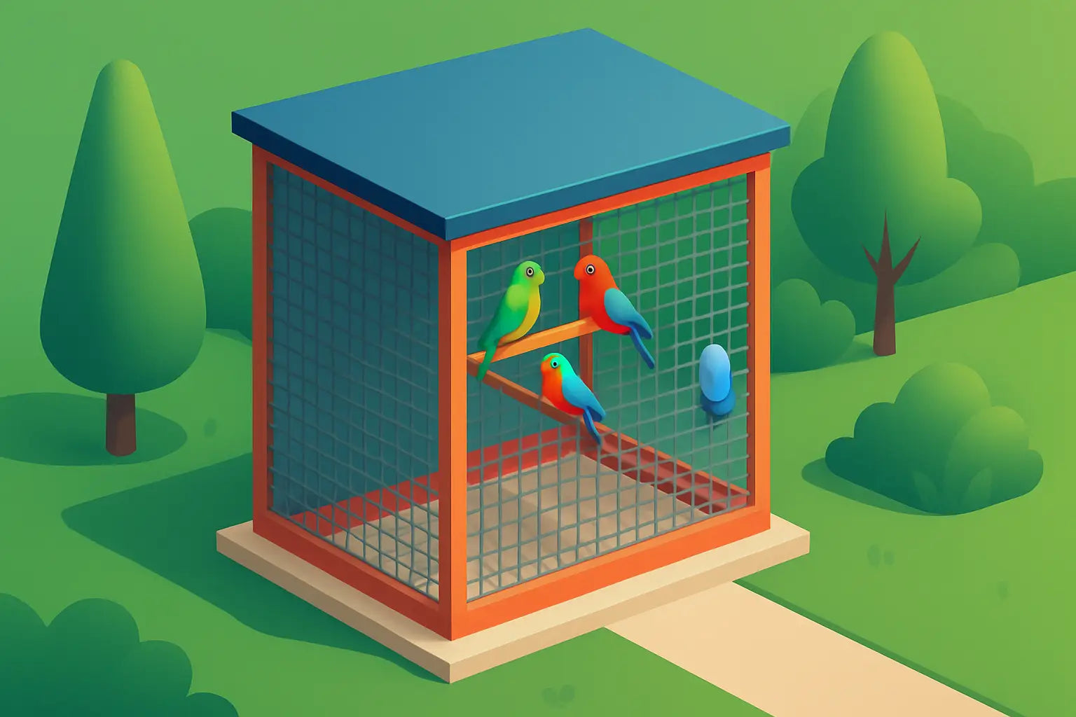 Voliere exterieure oiseaux: choix sans erreurs