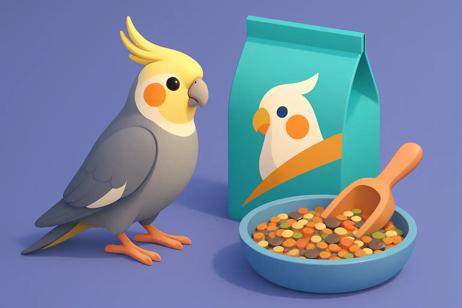 Alimentation premium pour calopsitte: la méthode