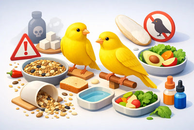 7 erreurs fréquentes alimentation canaris