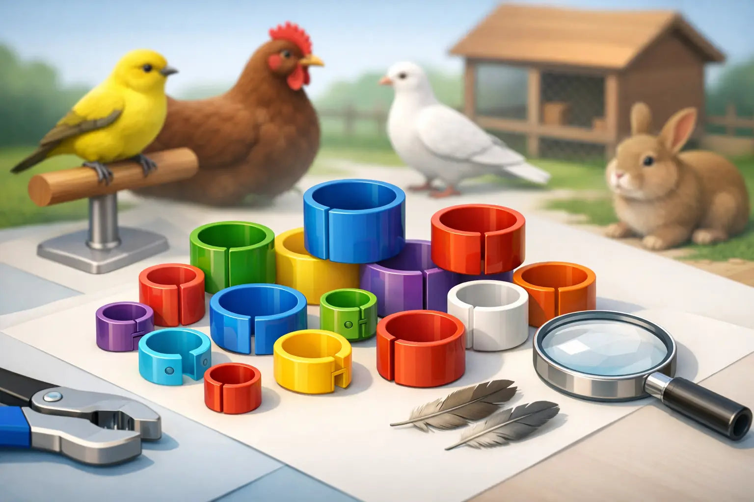 Comment choisir bagues marquage élevage