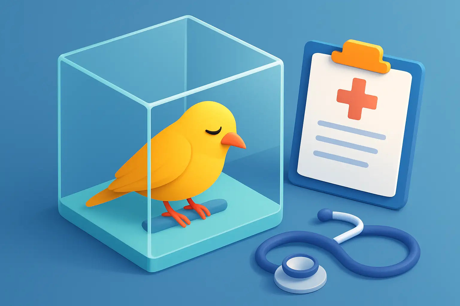 Quand isoler un oiseau malade, sans se tromper
