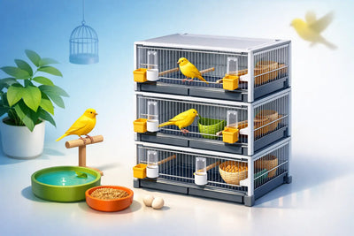 Meilleures cages élevage canaris empilables