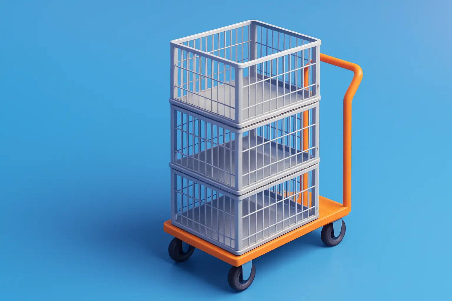 Chariot pour cages empilables: le bon choix