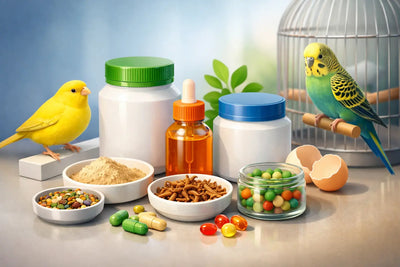 Meilleurs compléments mue oiseaux en cage