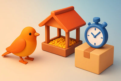 Délais de livraison nourriture oiseaux: quoi attendre