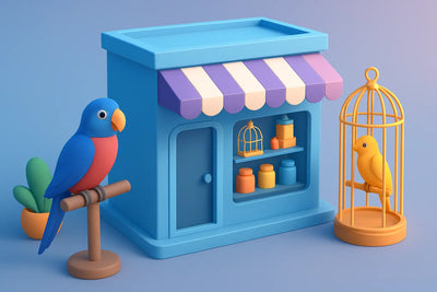 Boutique spécialisée: fournitures élevage oiseaux