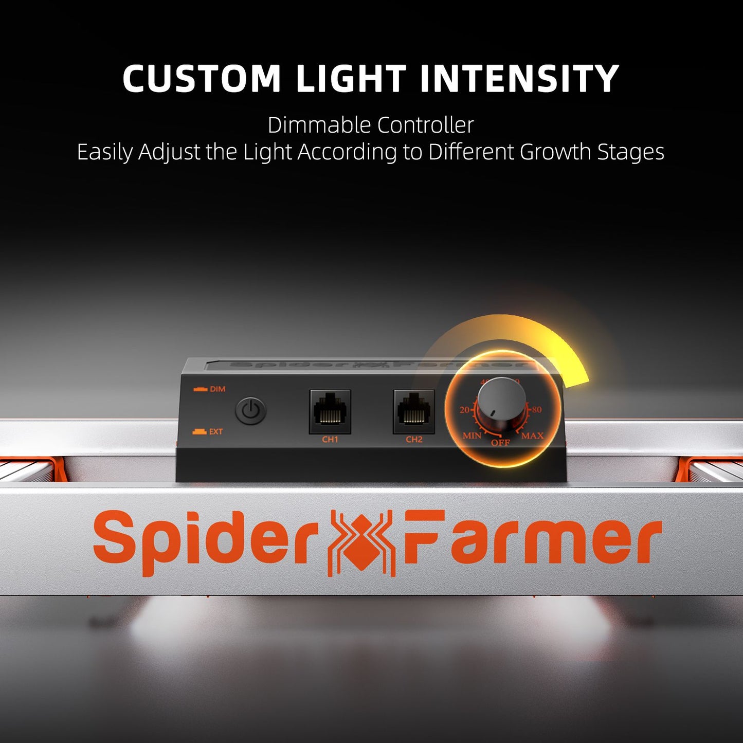 PRE-COMMANDE 2025 / 2025 Spider Farmer® Boîte de Culture Automatisée Set Complet – 120×120×200 cm pour 6 Plantes SPIDER FARMER